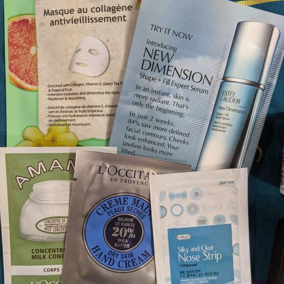 14pc Self Care Skin Care Beauty Kit - Kiehl's, L'Occitane, Estee Lauder - Picture 3 of 5